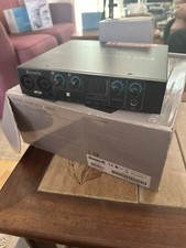 Focusrite Sapphire Pro 24 Audio Interface Bundle - Mic, Headphones, Stand