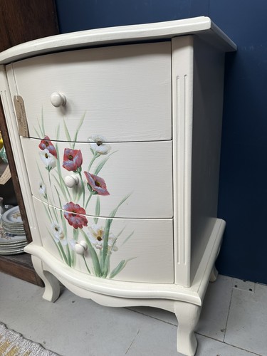 Bedside table vintage solid - table,
