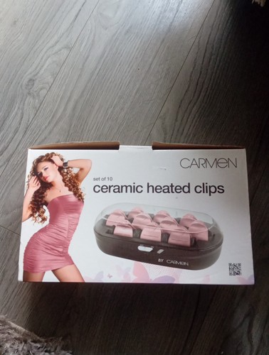Ceramic heated clips - heated, new