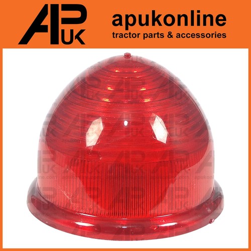 Red dome round tail - red,