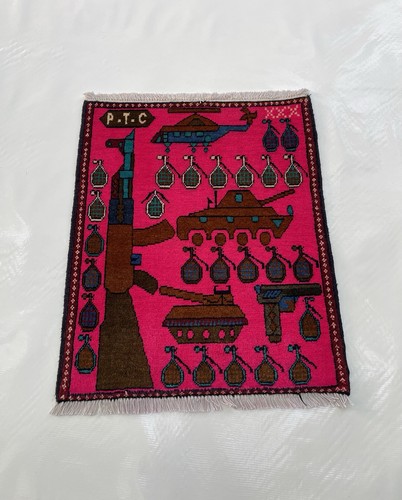 74x61 handmade rug - 74x61,