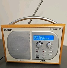Pure Evoke-1XTDAB/FM Radio/Aux inc Charger - No Batteries included