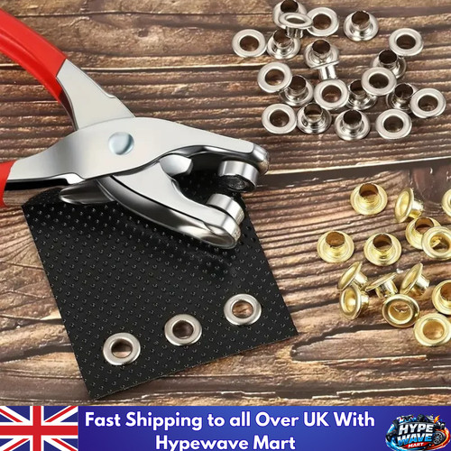 Steel eyelet pliers hole punch - steel,