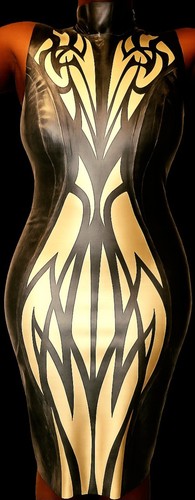Metallic gold and black - gold,