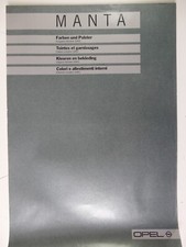 Opel catalogue dealer stamp