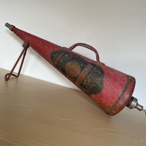 Vintage cone fire extinguisher - fire,