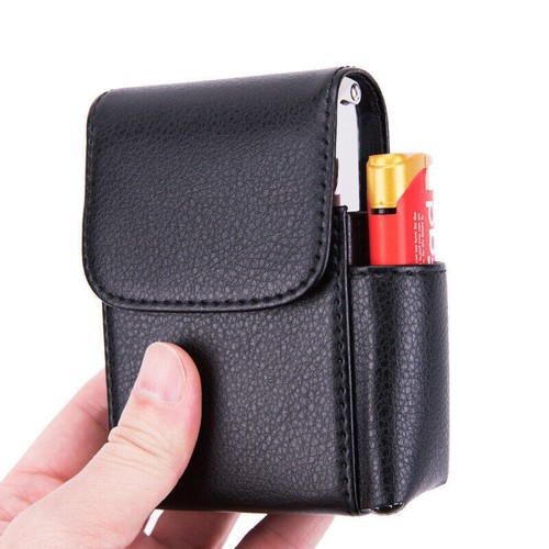 Cigarette box lighter holder - lighter,