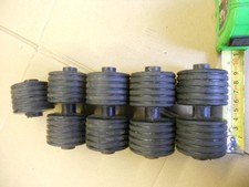 Suffolk Qualcast 43S Front plastic rollers 50mm petrol cylinder lawn mower