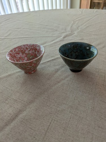Small ceremonial tea bowls - small,