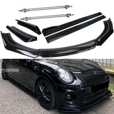 For MINI Cooper R53 R55 R56 F56 Front Bumper Lip Splitter Spoiler Side Skirts