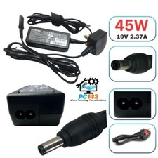 Genuine Toshiba Laptop Charger 19V - 2.37A 45W with Power Lead