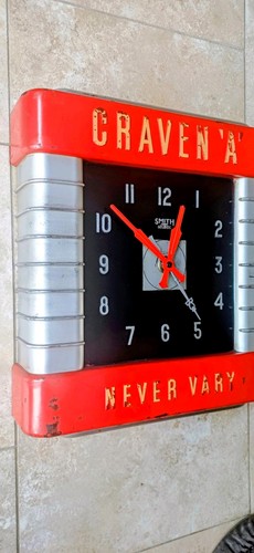 Craven art deco clock - "craven,