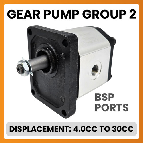 Hydraulic gear pump group - hydraulic,