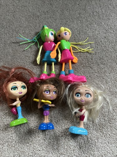 Betty spaghetti and bratz doll - and,