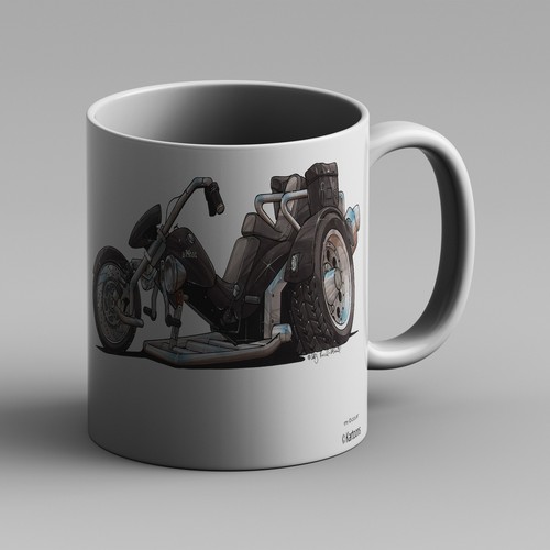Kartoons koolart mug boom - mug,