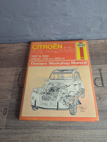 Haynes citroen 2cv - haynes,