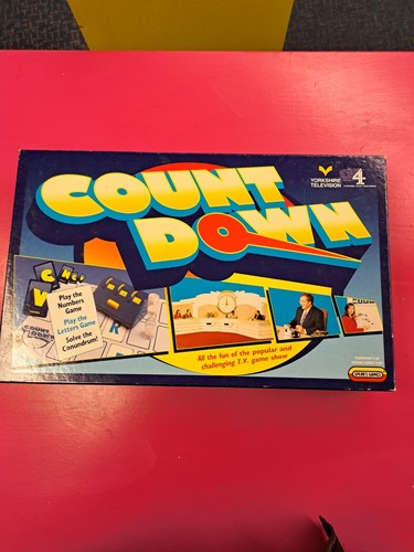 Countdown board game - game,