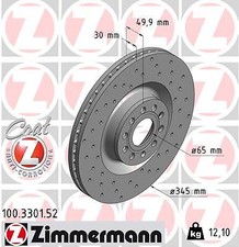 2x ZIMMERMANN 100.3301.52