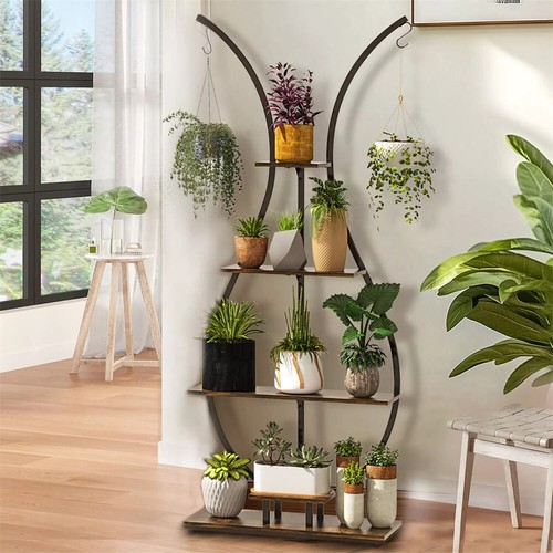 Tier tall plant stand - tier,