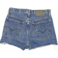Levi's 611 Blue Hot Pants