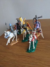 Timpo Swoppets Knights Britains Indian Horses Job Lot Vintage Toys
