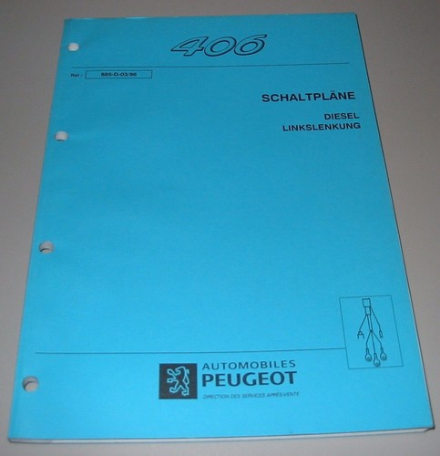 Werkstatthandbuch peugeot 406 - werkstatthandbuch,