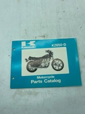 1978 Kawasaki KZ650-D Motorcycle Factory Shop Parts Catalog Manual SkuD