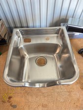 Stainless Steel Salon Shampoo Sink Bowl – Brushed Finish Backwash Station