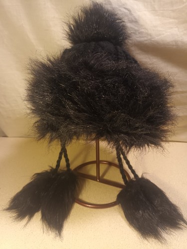 Winter hat fur - fur, pilot