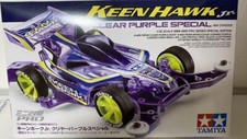 Tamiya 95399 Mini 4WD KEEN HAWK Jr. CLEAR PURPLE SPECIAL (MA CHASSIS) 1/32