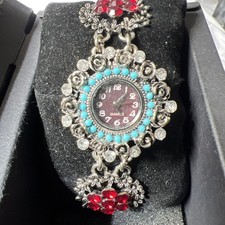 Silver Black Vintage Style