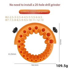 Angle grinder drill bit - angle,