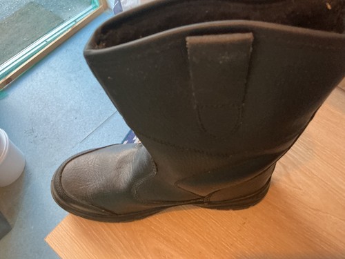 Mens site black rigger - black, boots
