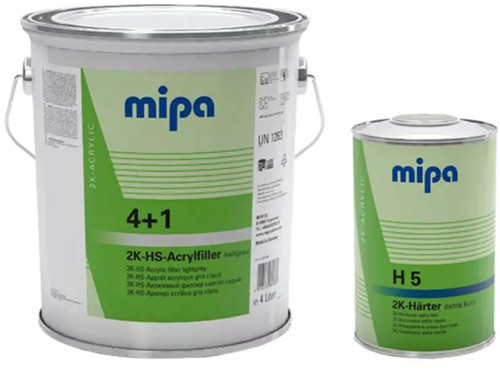 Mipa grey acrylfiller hs - 4+1,