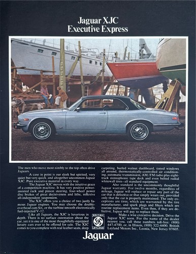 1976 jaguar xjc - xjc, coupe