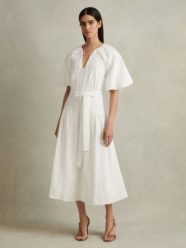 Reiss womens line midi - womens,