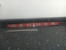 VINTAGE  COMMER FRONT BADGE