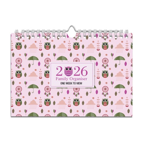 2026 family organiser calendar - family,