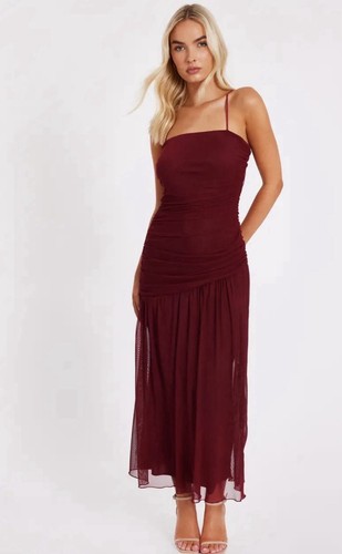Wine drop waist - drop, dress
