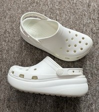 Crocs Platform Clogs White UK