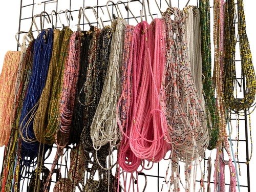 African waist beads slim - african,