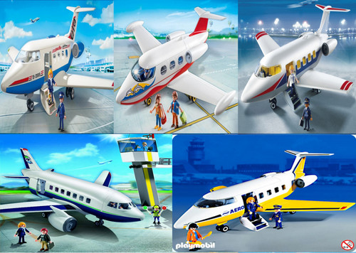 Playmobil airplane jet - playmobil,