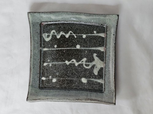 Lovely studio pottery dish - , by
