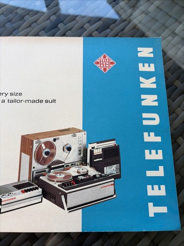 Telefunken tape recorder reel - telefunken,