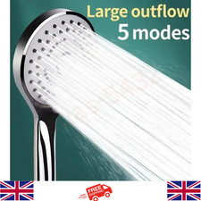 5 Mode Shower Head Bath High