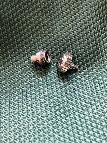 Genuine rolex steel 7mm crown - genuine,