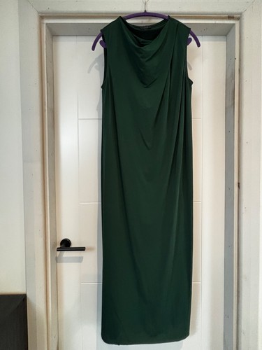 Cos forest green maxi - , dress