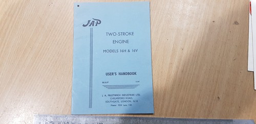 Jap two stroke engine 16h - jap, two-stroke