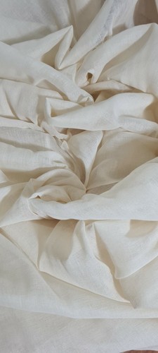 1mtr ivory colour muslin 100 - 1mtr,