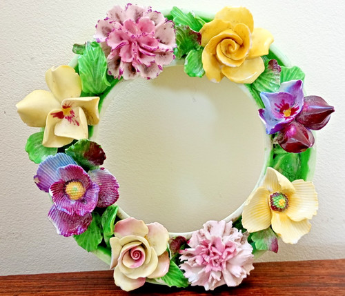 Vintage floral bone china posy - floral,